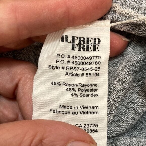 ARITZIA Wilfred Free Grey Rosa Swing Mini Dress - Picture 11 of 11